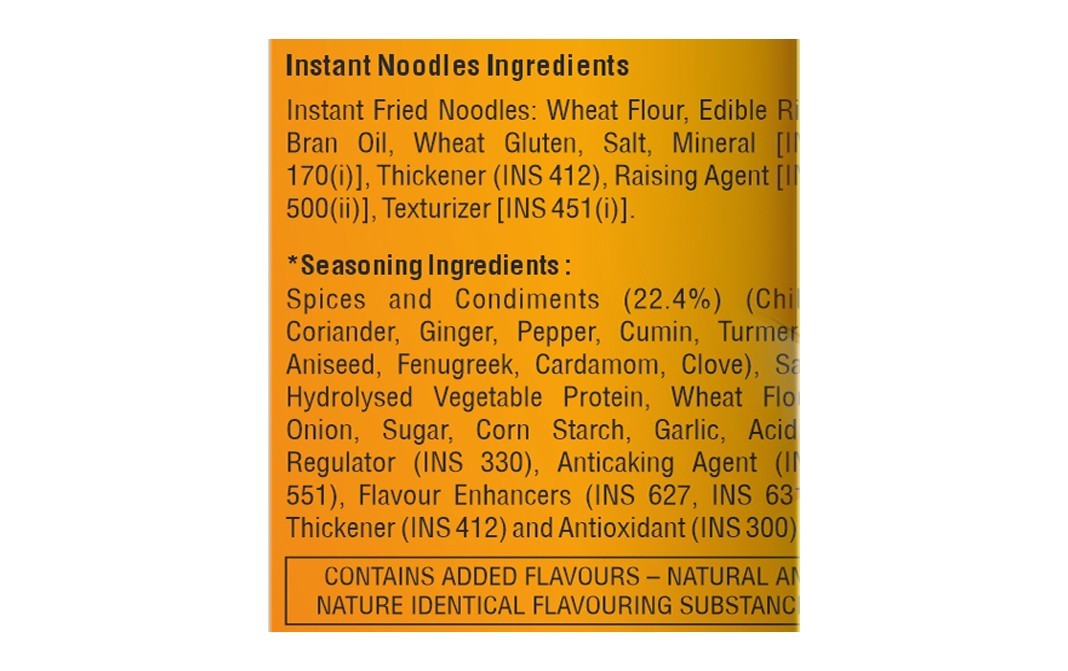 Goldiee One One Instant Noodles Wah Wah Masala   Pack  60 grams